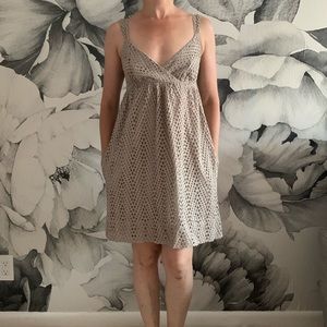 Vince eyelet sundress. Size 2